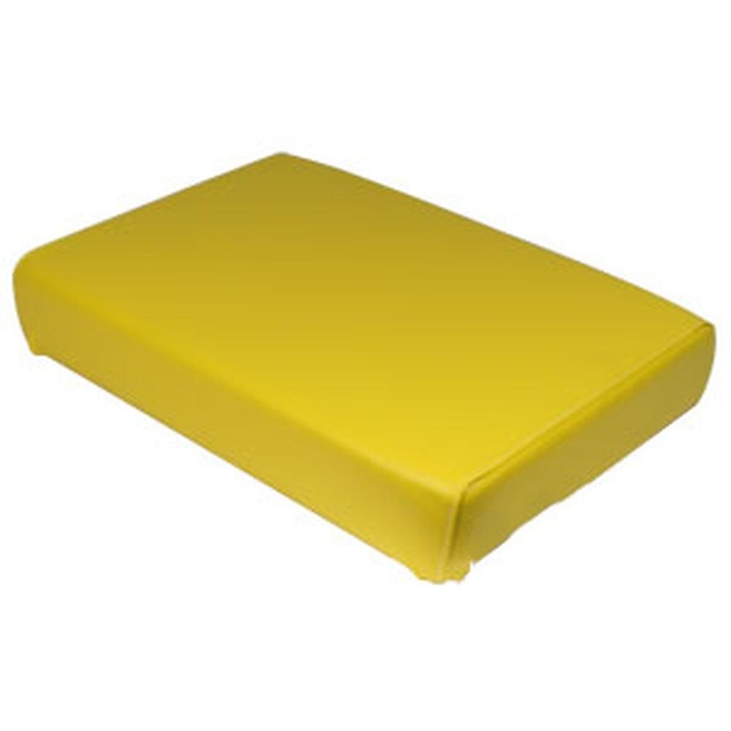 Yellow Bottom Seat Cushion w/ Wood Base Fits John Deere Replaces AF3270R