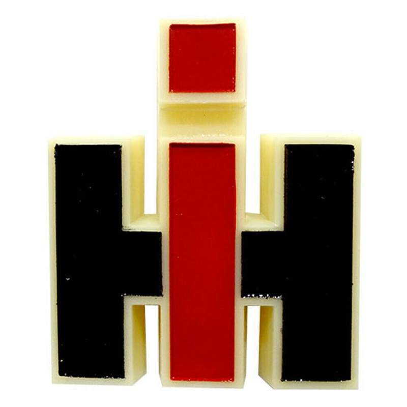 Beige Plastic Front Emblem Fits Case/International Harvester Replaces 120397C1