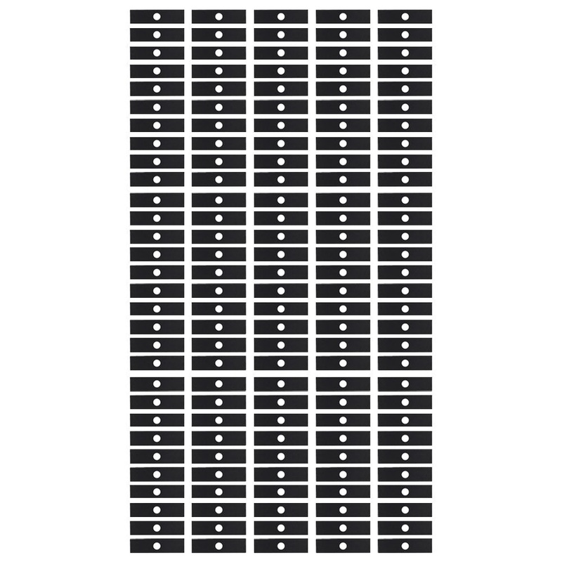 Qty 150: 8" x 2" x 0.125" x 1" Edger Blade Fits Green Machine Replaces 237001