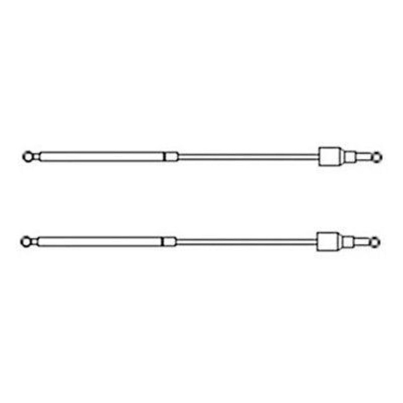 Qty 2: Hood Lift Cylinder Fits Case/International Harvester Replaces 1968168C2
