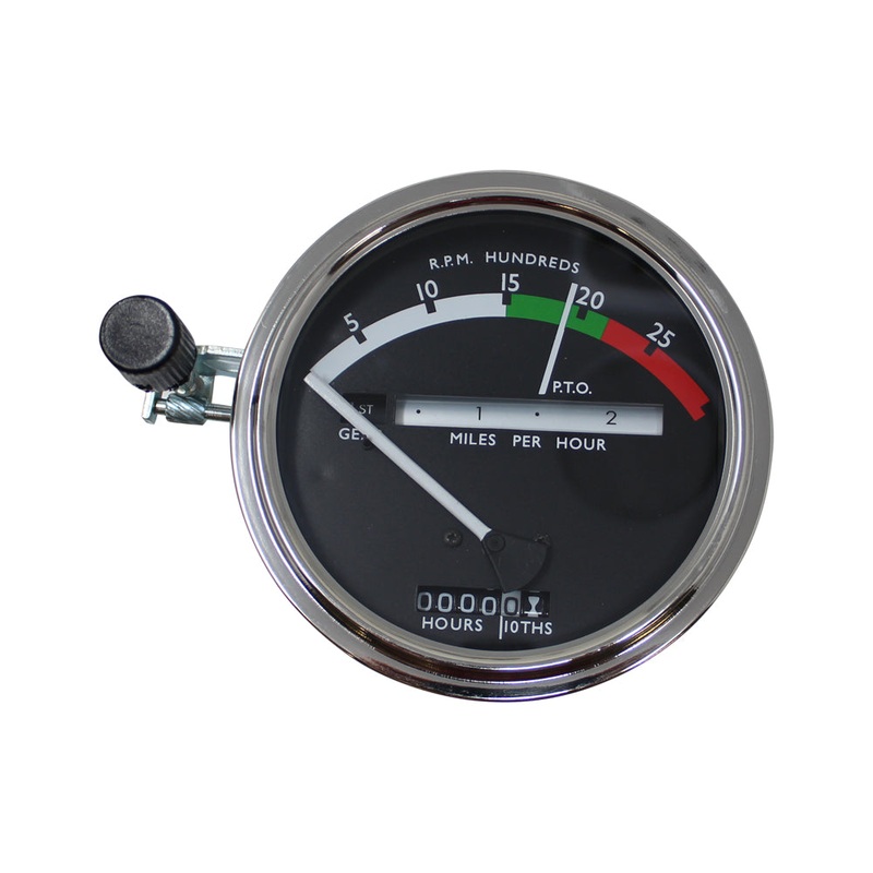 Tachometer with White Needle Fits John Deere Replaces AR32827