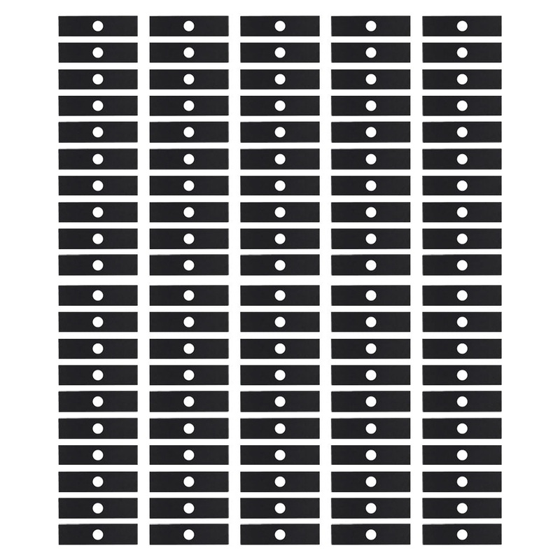 Qty 100: 8" x 2" x 0.125" x 1" Edger Blade Fits Ryobi Replaces 613223