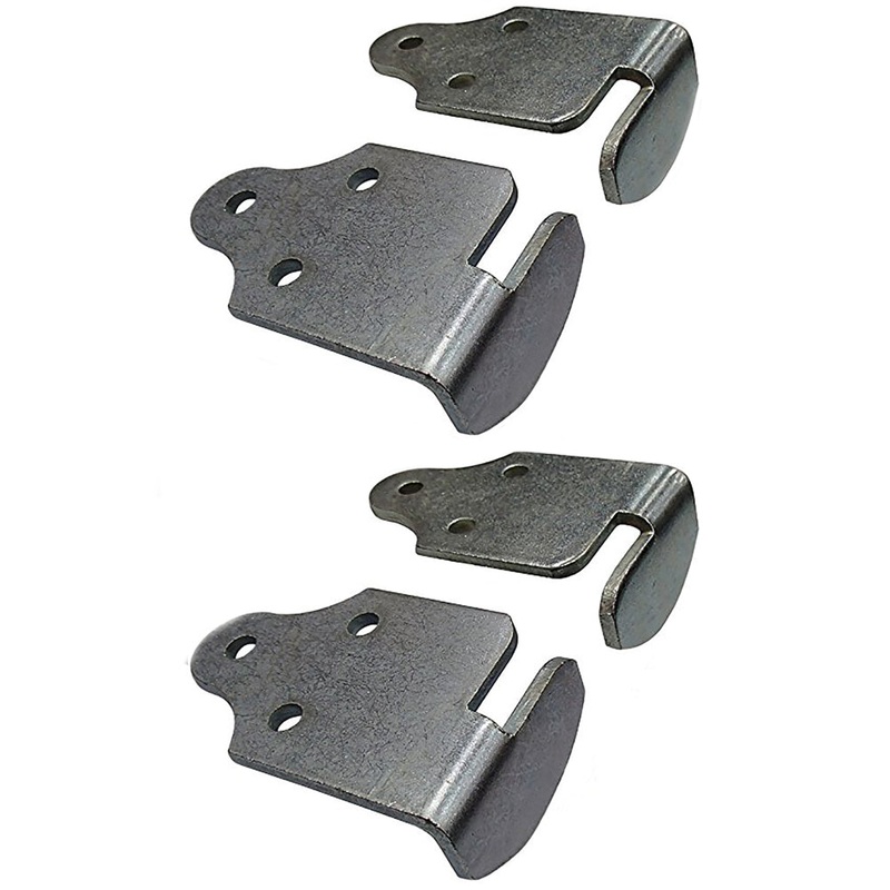 383CB Qty 2: RH & LH Latch Rack Corner Bracket Set Fits Universal Products