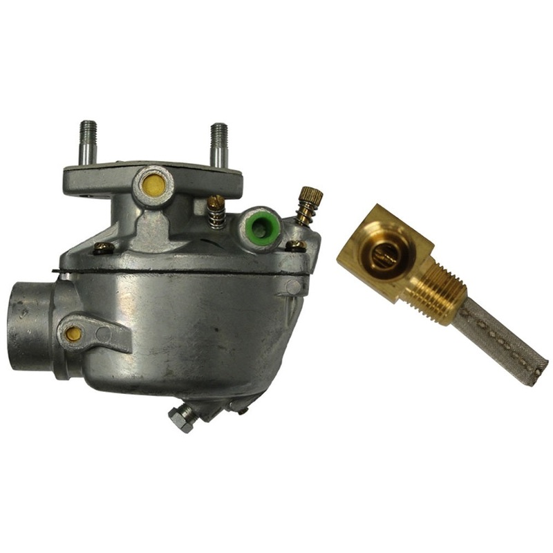 Carburetor with Gasket & Fuel Strainer Fits Ford/New Holland Replaces 8N9510C
