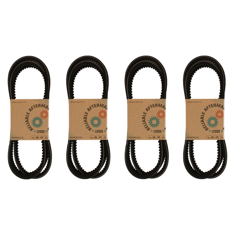 Drive Belt (Set of 4) Fits John Deere Replaces 83101791