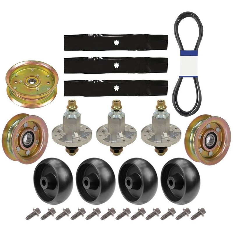 Mower Deck Rebuild Kit w/ Bolts Fits John Deere Replaces AM137757