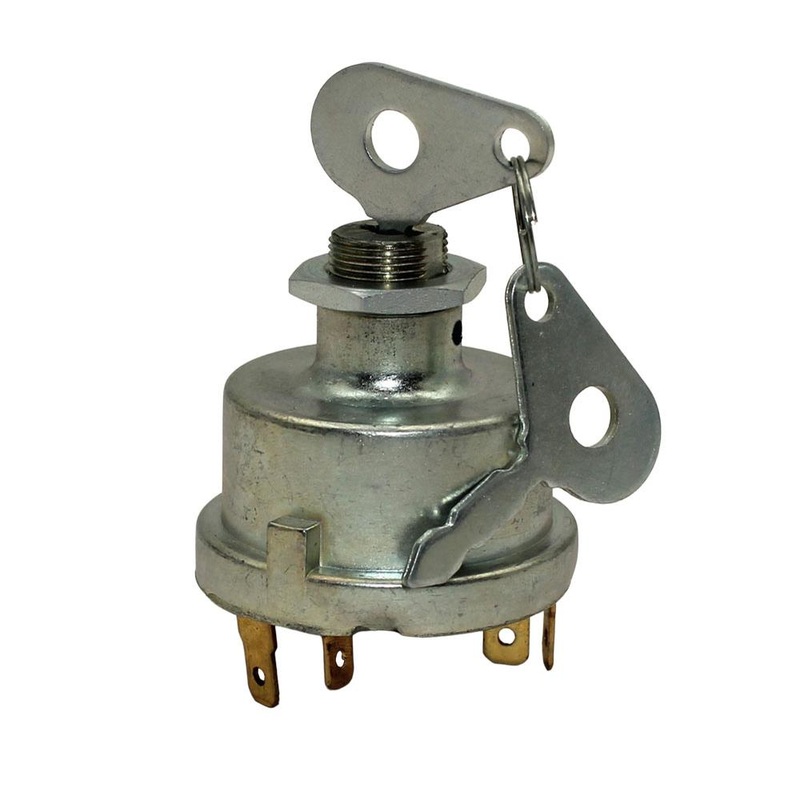 Ignition Switch w/2 Keys Fits Case/International Harvester Replaces 529800R91