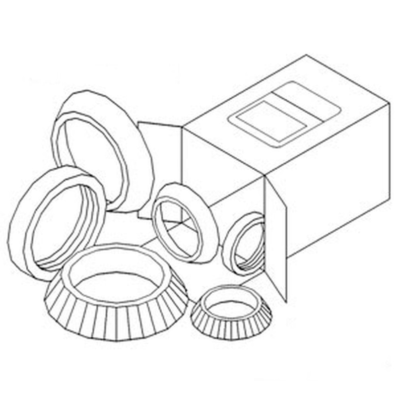 Tapered Cup Fits John Deere Replaces 203838M1