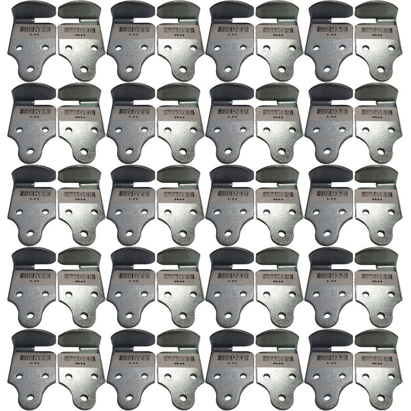 383CB Qty 20: RH & LH Latch Rack Corner Bracket Set Fits Universal Products
