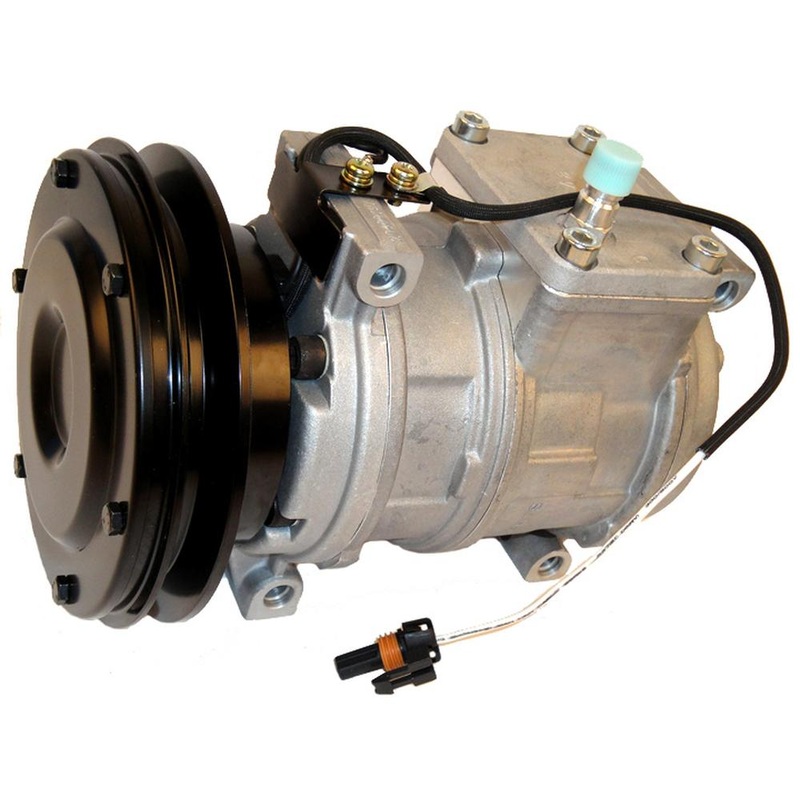 A/C Compressor w/ Clutch Fits John Deere Replaces RE64024