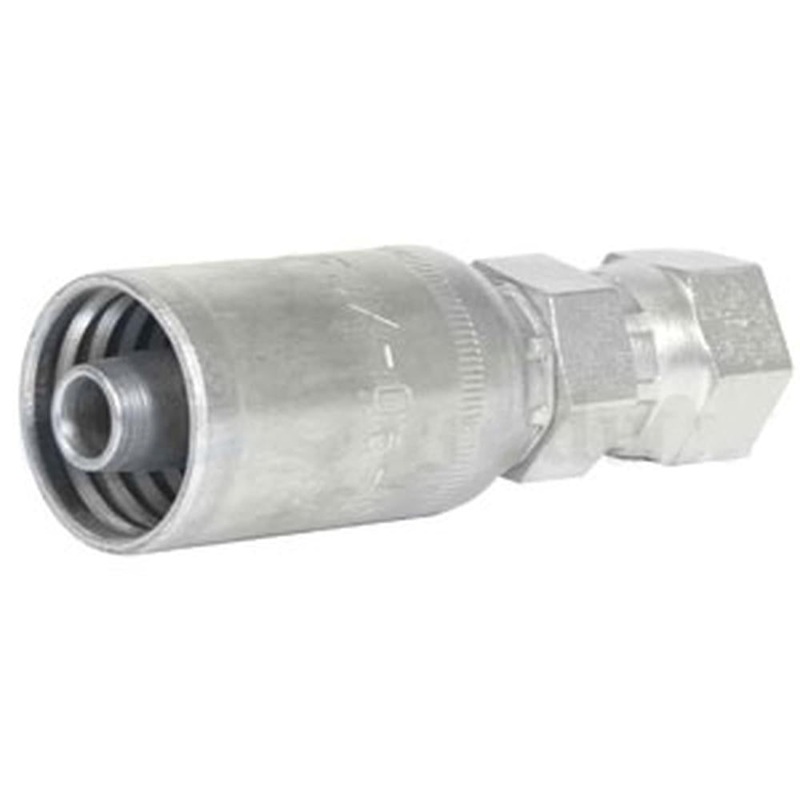 06M-606 Female Jic 37 Swivel Straight Crimp Fitting Fits Universal Products