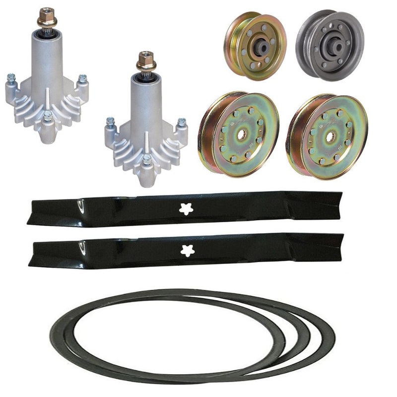 Deck Rebuild Kit with Mulching Blades Fits AYP Replaces 000000532134149