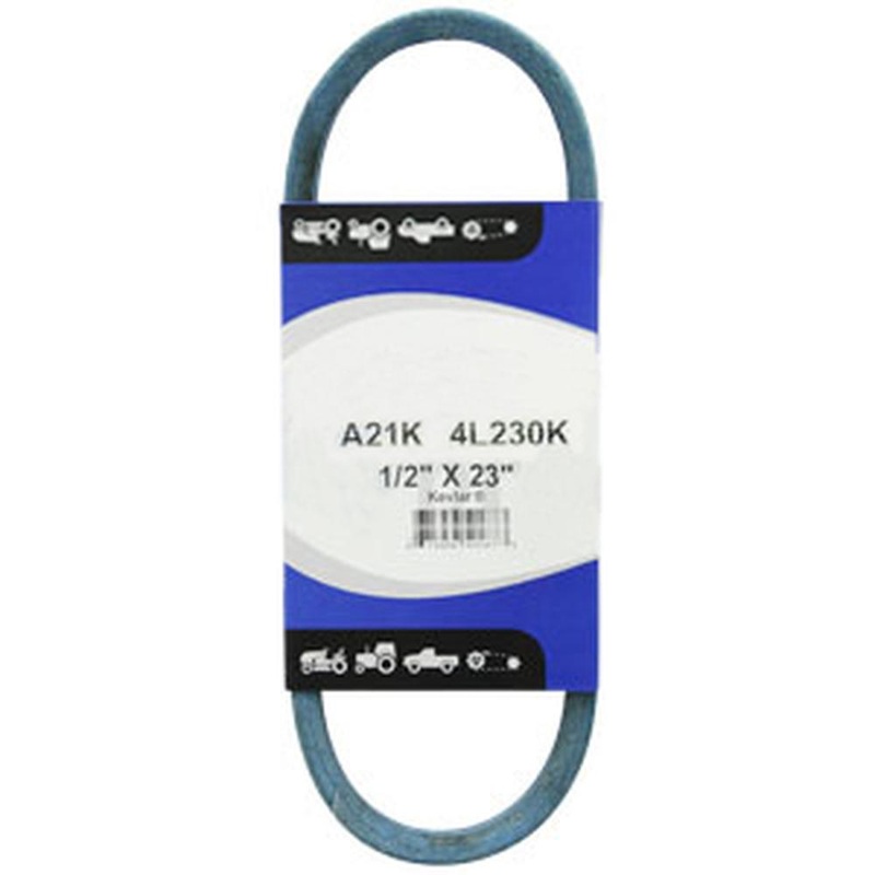 A-A21K Made With Aramid Blue V-Belt (1/2" X 23") Fits Snapper