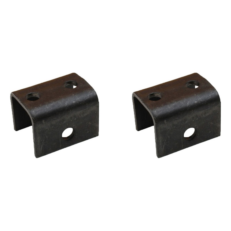 (2) New Replacement Front or Rear Hangers for Double Eye Springs 2-3/8" x 3"