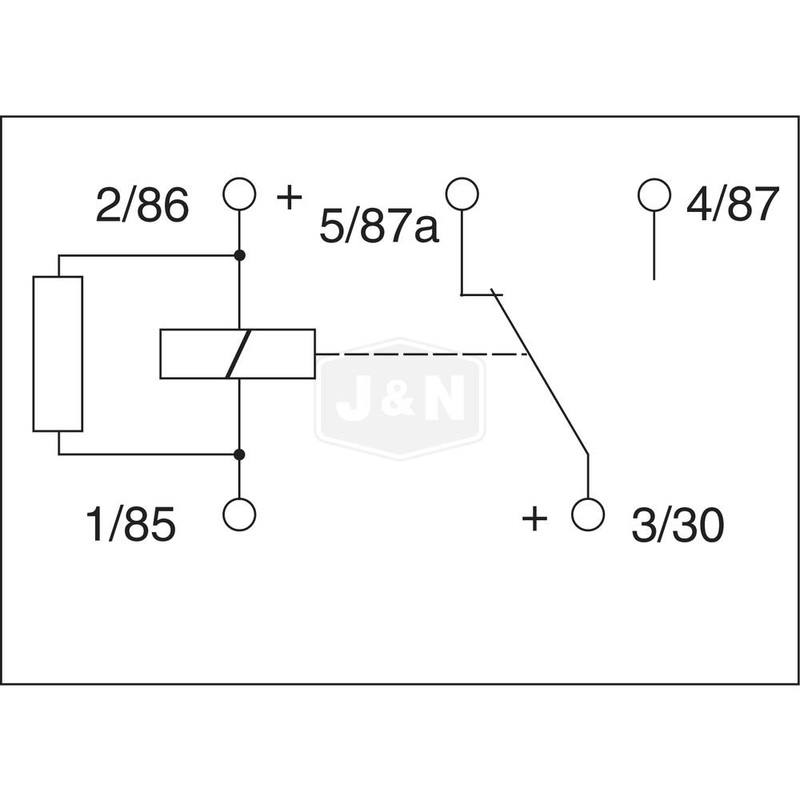 240-01036-JN J&N Electrical Products Mini Relay
