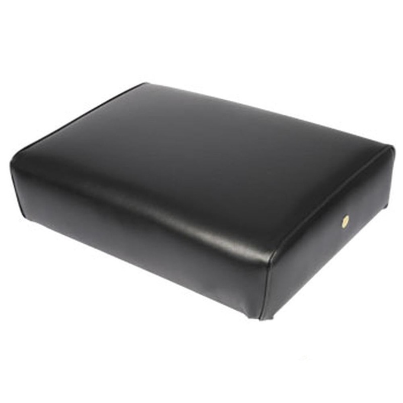 Black Vinyl Wood Base Bottom Cushion Fits Universal Products Replaces AV101901