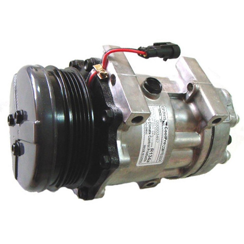Compressor with Clutch Fits Case/International Harvester Replaces 84593795