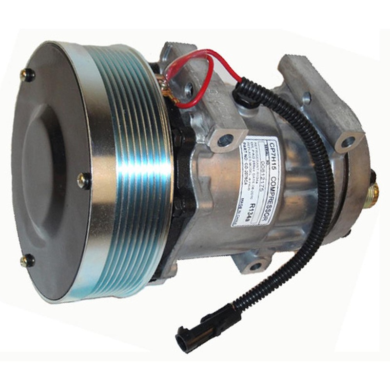 Compressor with Clutch Fits Gleaner Replaces 317008A2