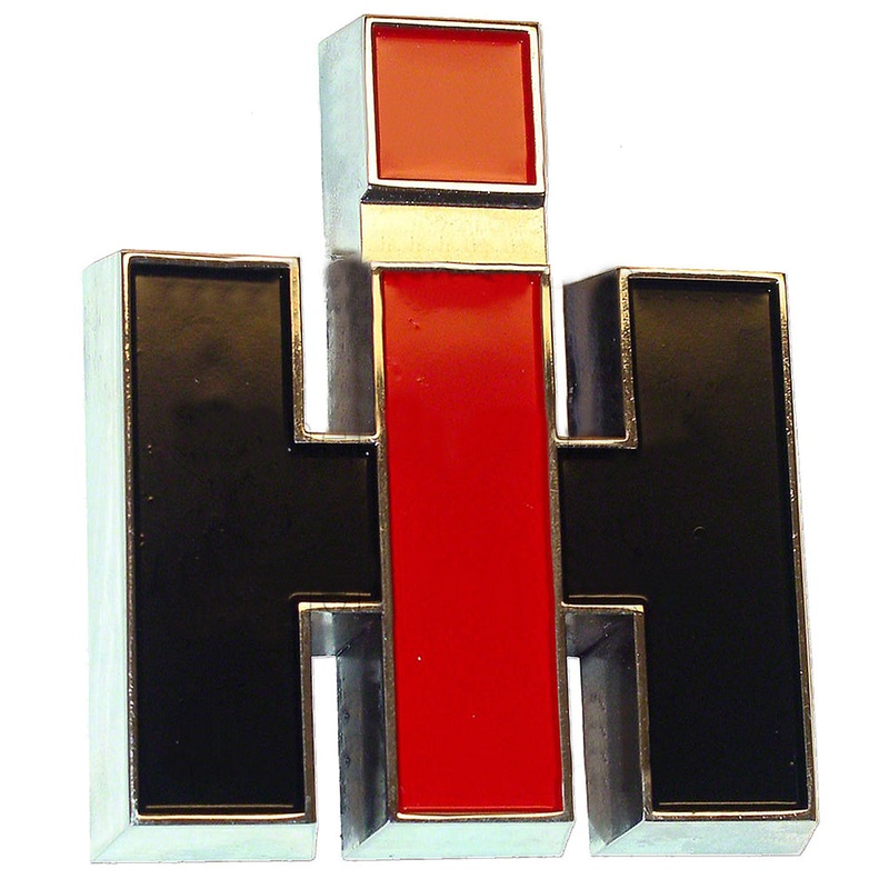 Chrome Front Emblem Fits Case/International Harvester Replaces 368523R1