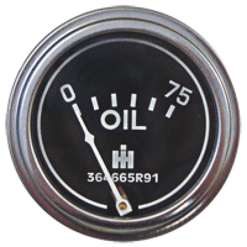 Oil Pressure Gauge Fits Case/International Harvester Replaces 364665R91GV