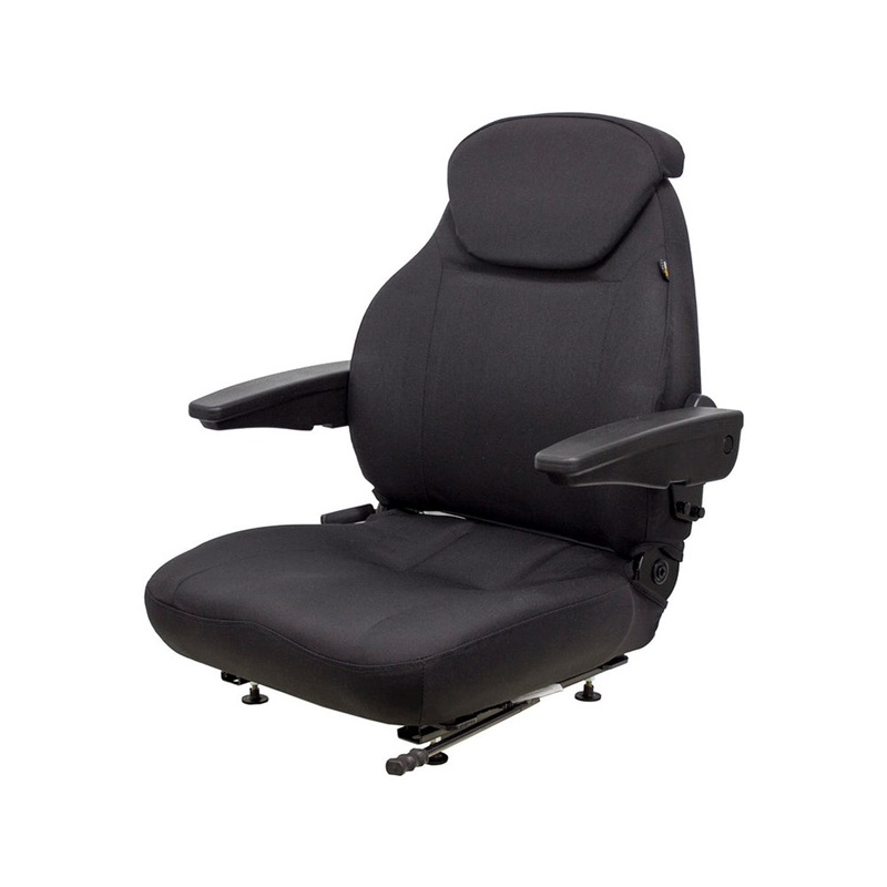 Black Cordura Fabric Seat Assembly Fits Allis Chalmers Replaces 8014