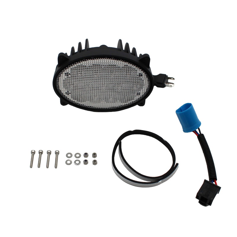 Hi/Low LED Flood Work Lamp Fits Case/International Harvester Replaces 87106352