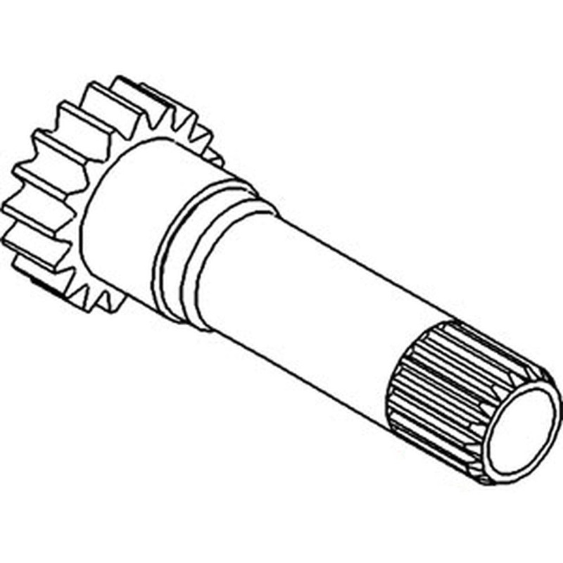Transmission Pinion Shaft Fits Massey Ferguson Replaces 908490M91