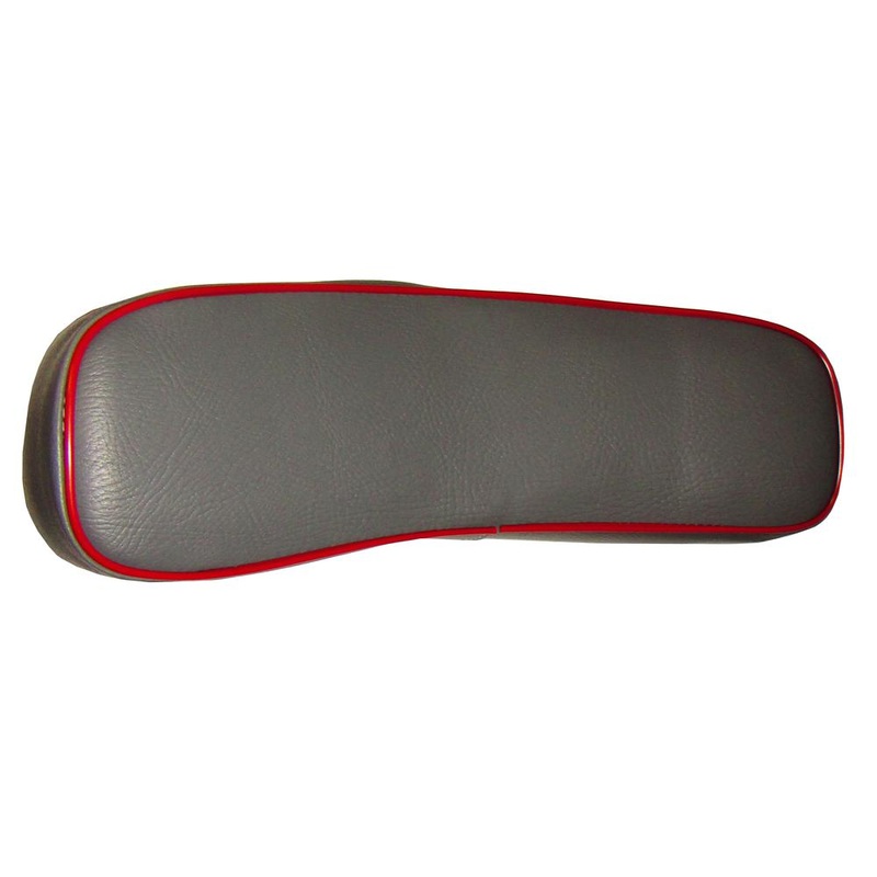 Seat Backrest with Red Trim Fits Massey Ferguson Replaces 181316M92-BACKREST