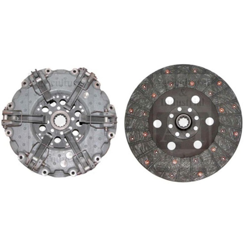 CLC80-0062 Standard Dual Clutch Pressure Plate and Disc Fits Allis Chalmers 5040