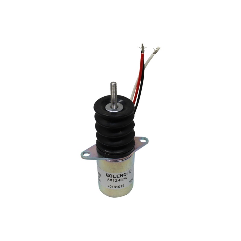 Fuel Shut-off Solenoid Fits John Deere Replaces AM124377