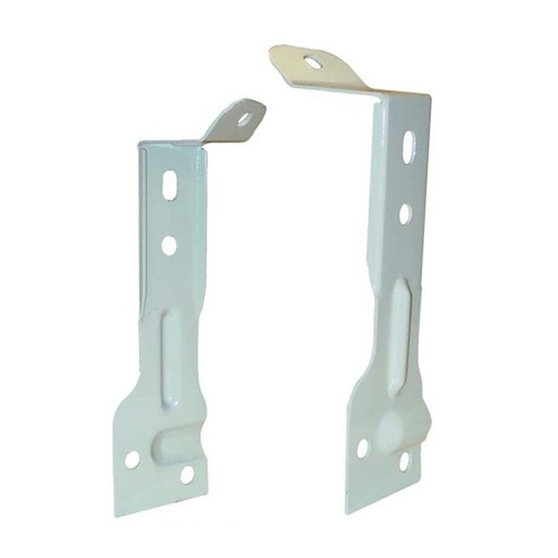 RH & LH 2-pc Fender Bracket Set Fits Massey Ferguson Replaces 1750673M1