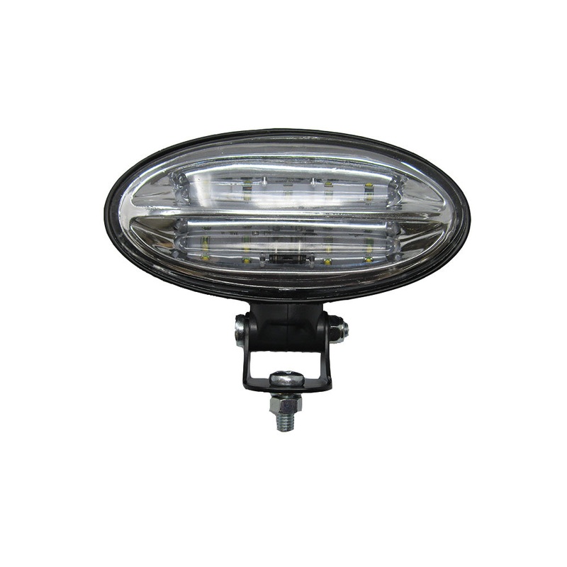 LED Flood Work Light, Bottom Mount Fits John Deere Replaces AL207359