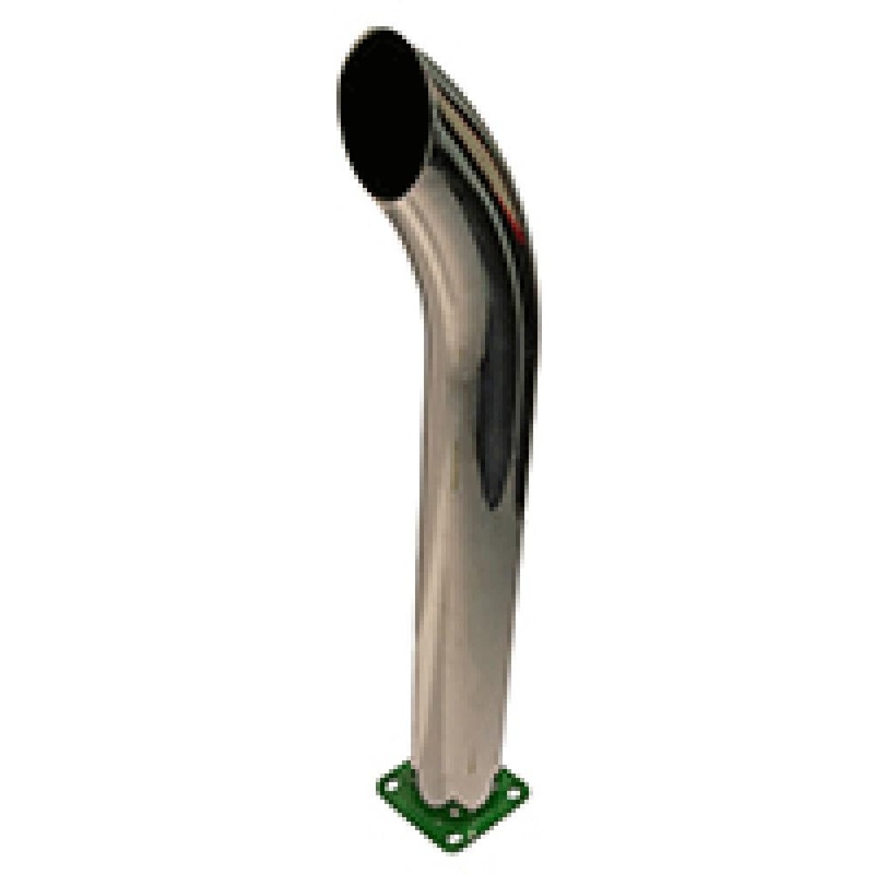 Chrome Curved Stack Fits John Deere Replaces R3592