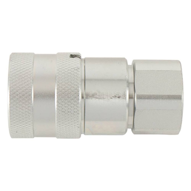 FLUSH FACE COUPLER (FEMALE BODY) Fits Bobcat Replaces HYM40-1725