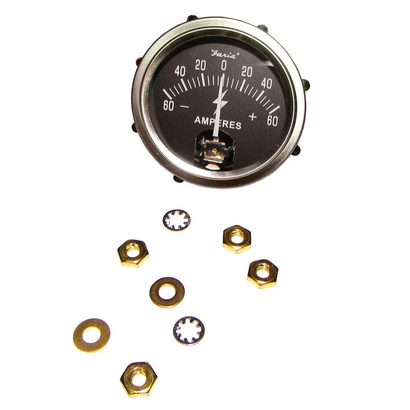 Ammeter (Amp) Gauge 60-0-60 Fits Case/International Harvester Replaces A55699