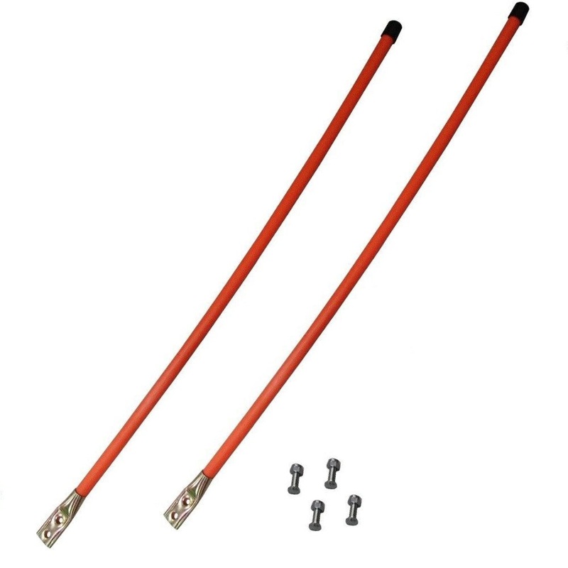 (2) New 27" Universal Snow Plow Blade Marker Guides Fits Western Fits Boss Snow
