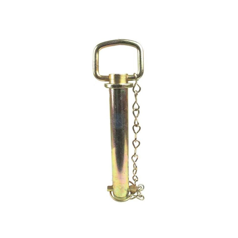 S.15360 Hitch Pin with Chain & Linch Pin, Pin 1 1/2'', Working length: 7 1/2''.
