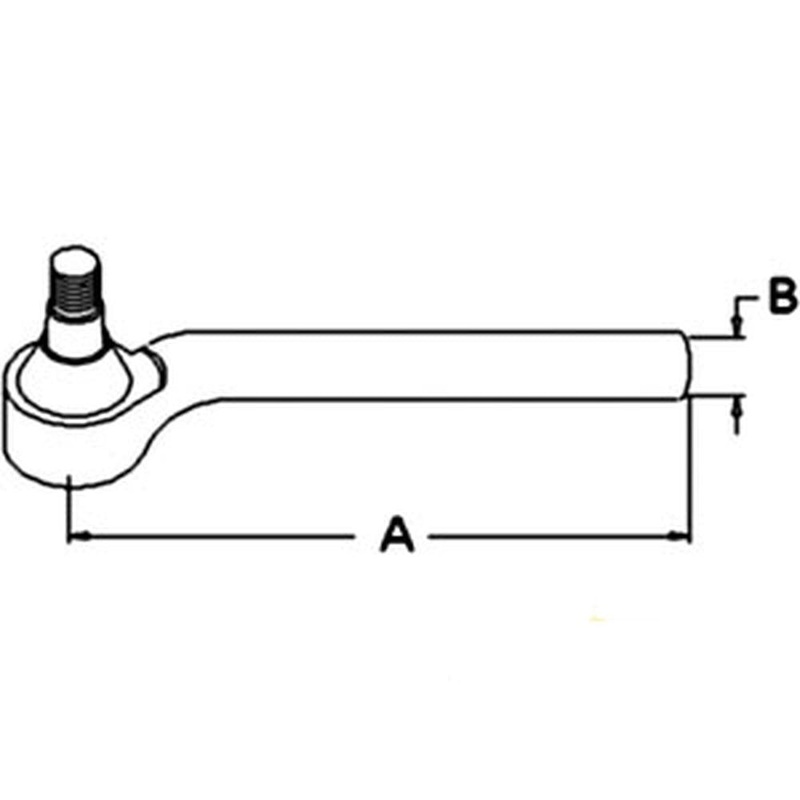 S.7768 Tie Rod, Length: 240mm Fits Ford/New Holland