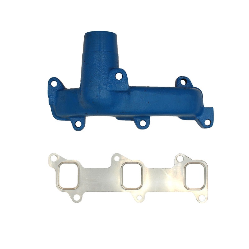 C5NE9430E Vertical Exhaust Manifold & Gasket Fits Ford Tractor 2000 3000 4000