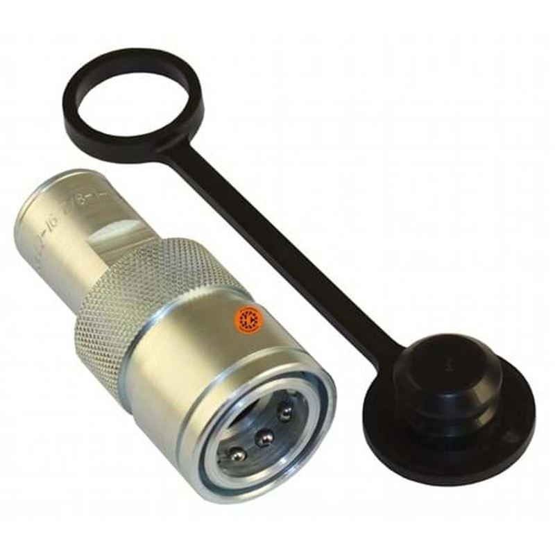 HW30-3347656 Hydraulic Breakaway Coupler, Female Fits Cockshutt