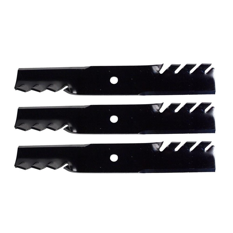 Three (3) Mulching Blades Fits Bad Boy 48" MZ MZ Magnum Replaces 038-4825-00