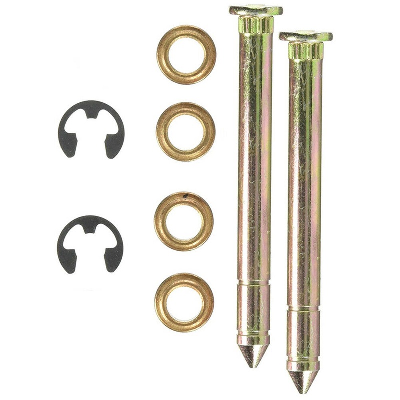 Steel Hinge Pins W/Bushings Fits Ford Truck Bronco 1980-1996 Pair F150 F250 F350