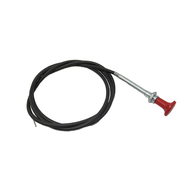Stop/Shut-Off Cable Fits Ford Tractor 334 335 340 420 445 455 515 530 531 532