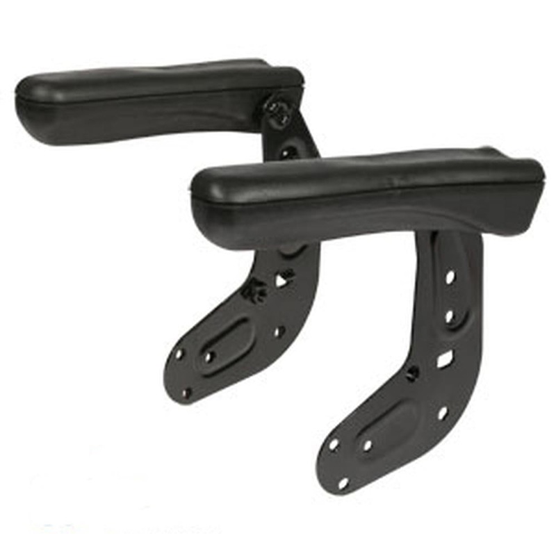 A-T500ARM Black Adjustable Armrest Set - Fits John Deere; Fits Massey Ferguson +