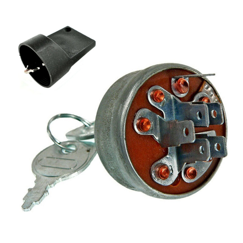 Ignition Switch w/ BELL KEY UPGRADE Fits Wright Stander 52420008, 20420002