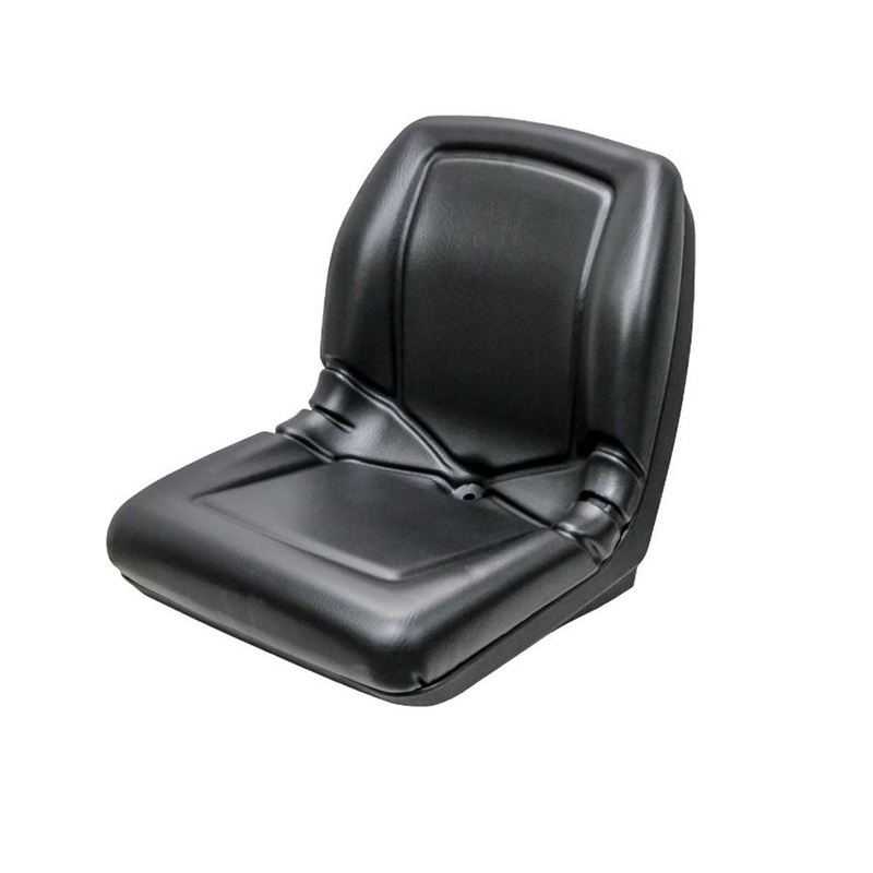 18.11" W x 18.9" H KM 225 Black Vinyl Bucket Seat Fits John Deere AT63325