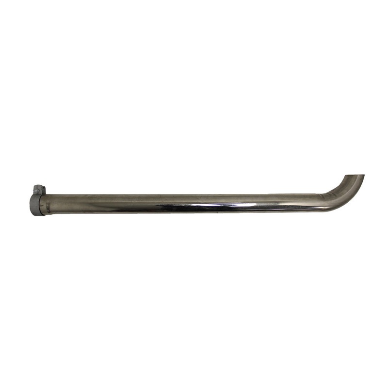 42" x 2-1/2" Curved Steel Exhaust Stack RE70280 Fits John Deere L102236