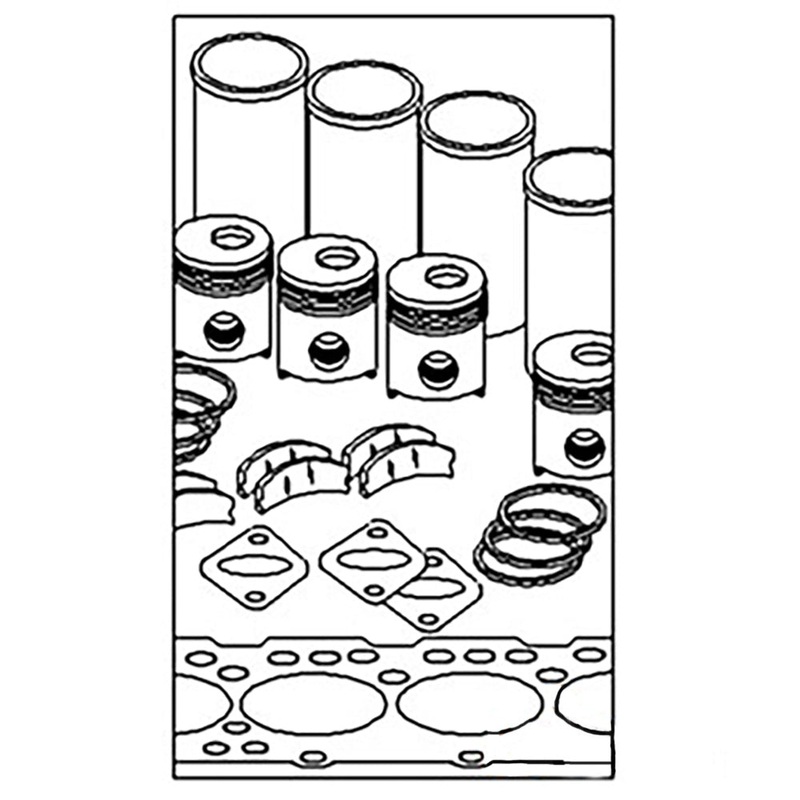 RG18845 Fits John Deere Tractor Engine Overhaul Kit 8430 4440 4640 8450 Seri