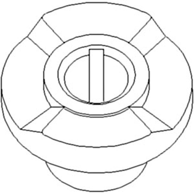 H105590 Feederhouse Slip Clutch Hub Fits John Deere 6620 7720 7722 ++ Combines