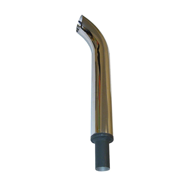 NEW CURVED CHROME EXHAUST STACK MUFFLER Fits IH Fits FARMALL Fits Cub
